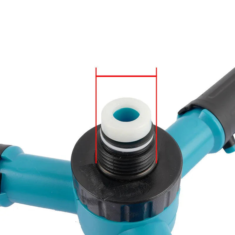 Automatic Garden Sprinkler With 360 Degree Rotating Nozzle