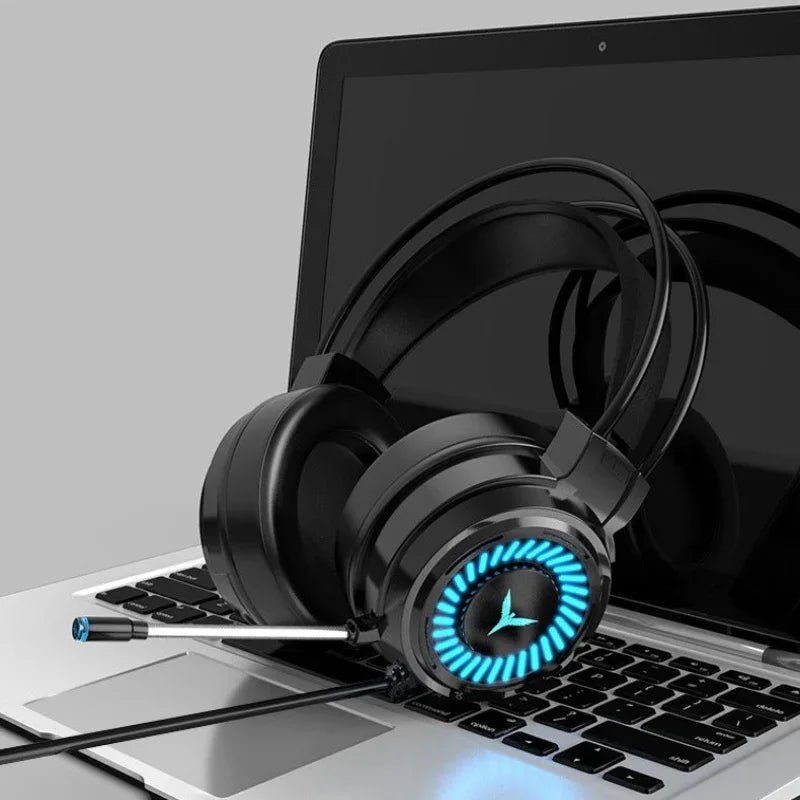 King G60 Gaming Headphones Gaming Wired 7.1 Computer Console Headset
