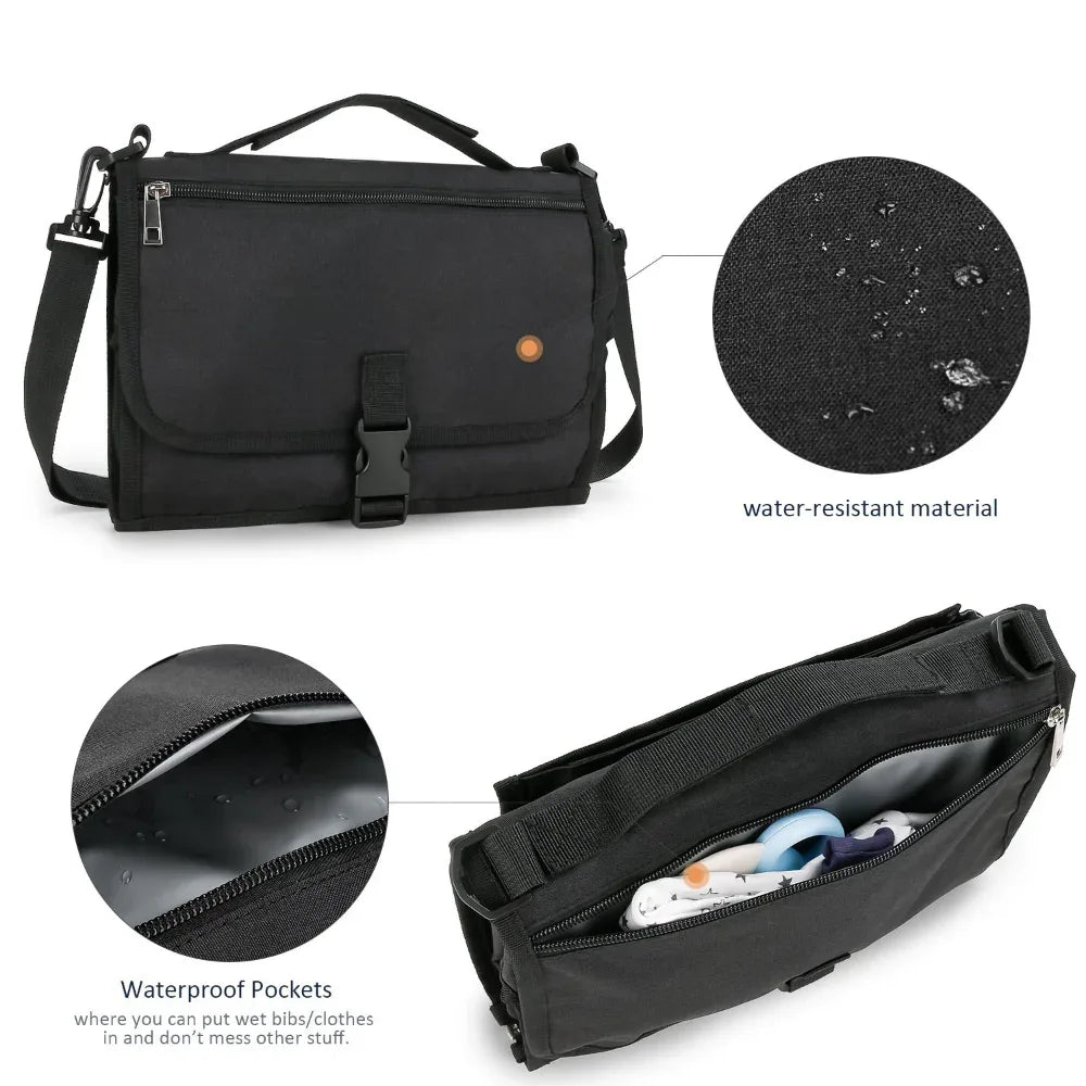 Foldable Waterproof Portable Baby Diaper Changing Pad