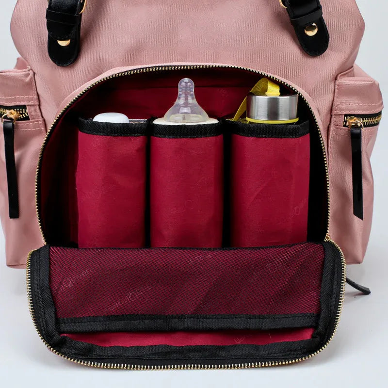 Large Capacity Versatile Waterproof Baby Care Diaper Bag
