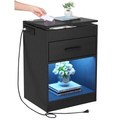 Nightstand with RFID Lock