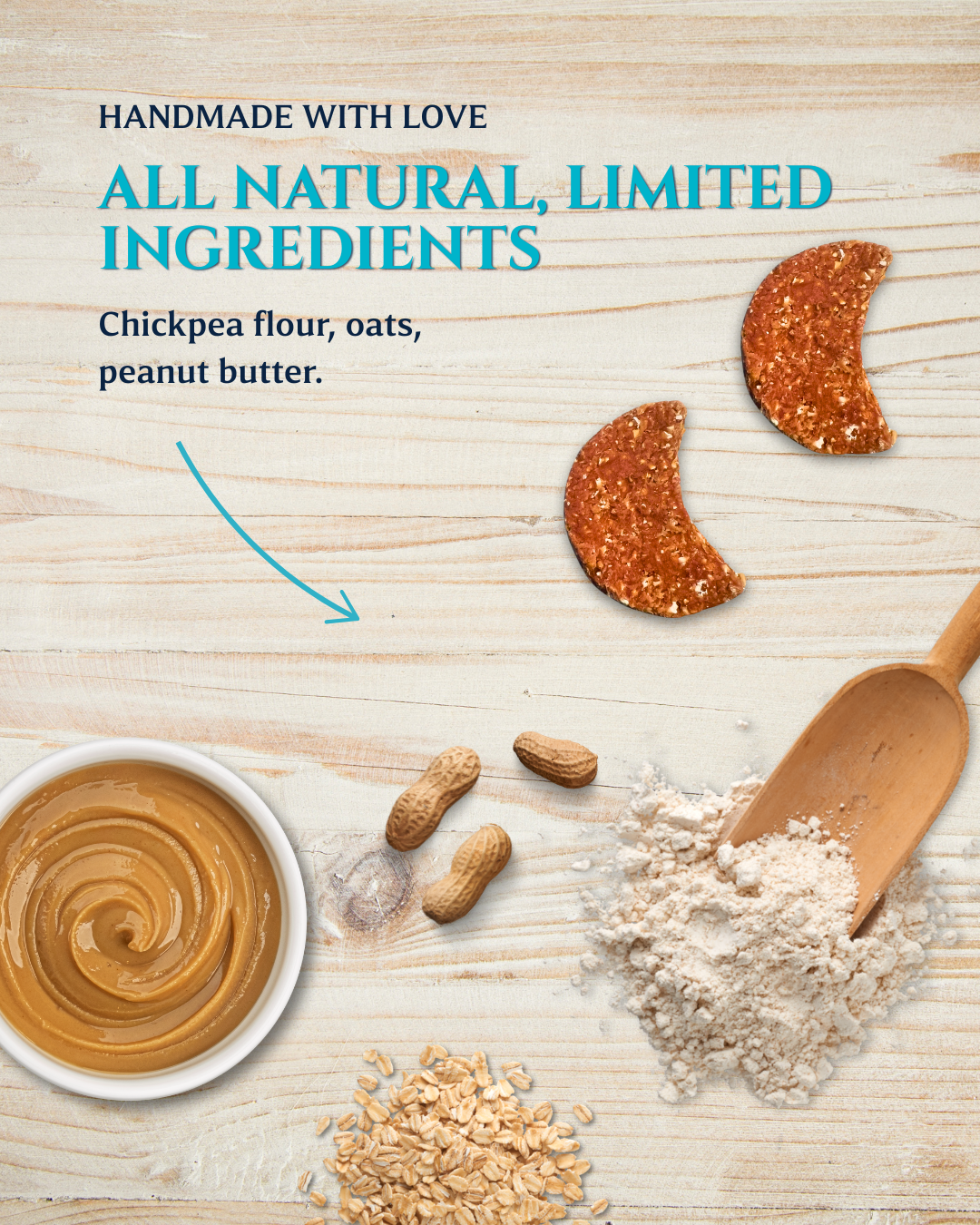 Wheat-Free Crunchy Bites Dog Treat Pack, Adult, 200 g