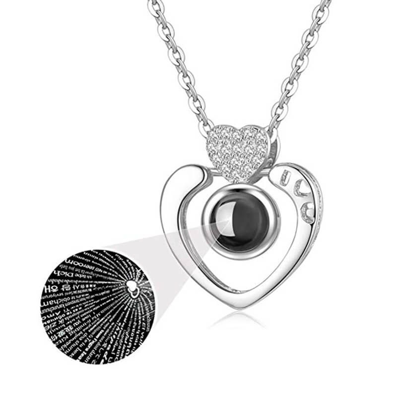 Memory of Love Projection Necklace