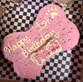 Dog Birthday Cake Bone Cake  (Please order 3-4 days in advance)