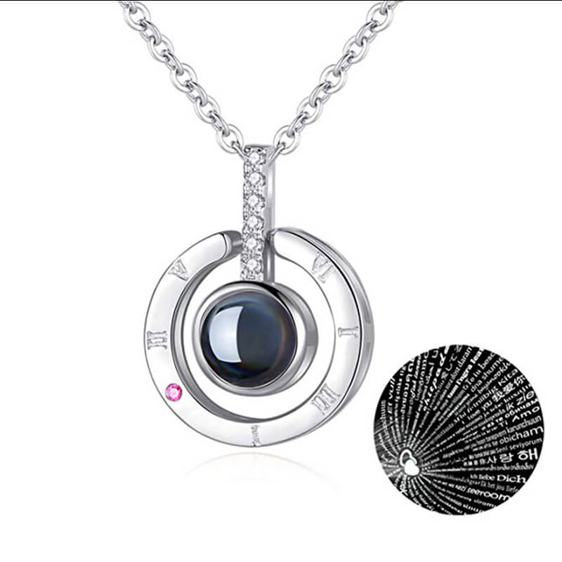 Memory of Love Projection Necklace