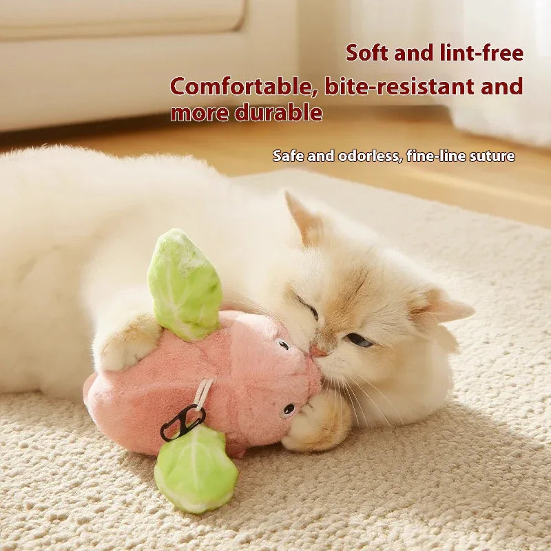Electric Pig Simulation Cat Dog Pet Toy