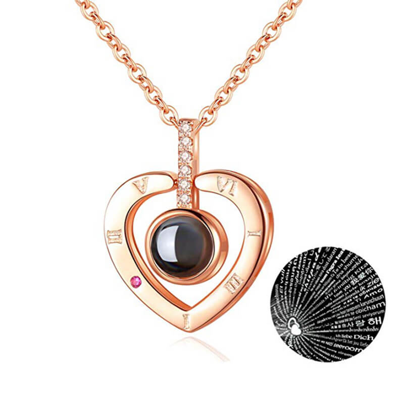 Memory of Love Projection Necklace