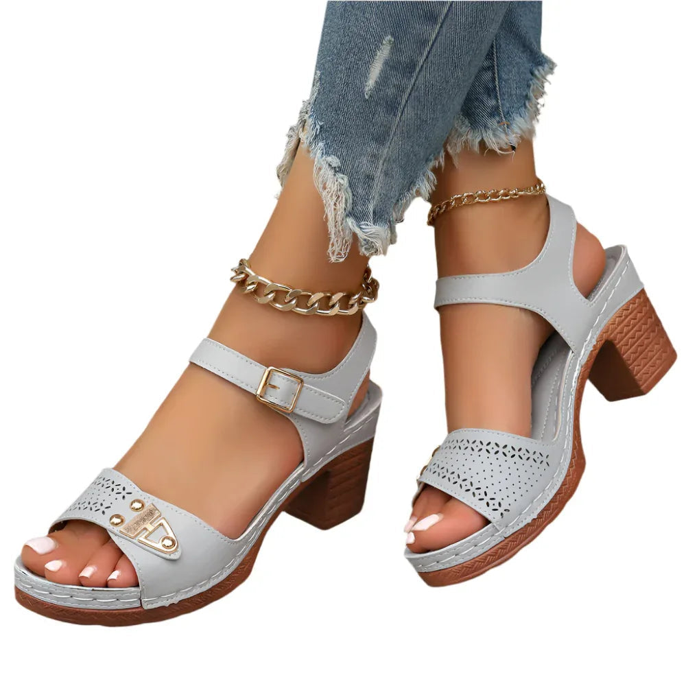 Women's Breathable Summer High Heels Sandals