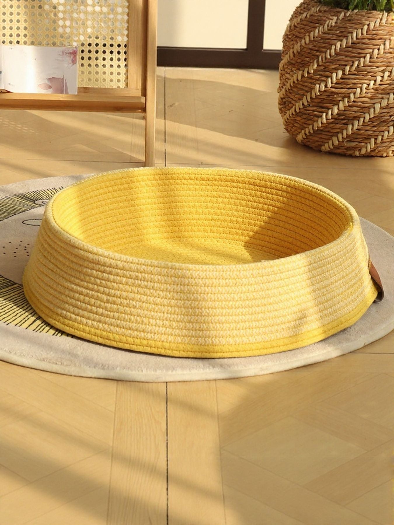 Woven Rattan Pet Nest