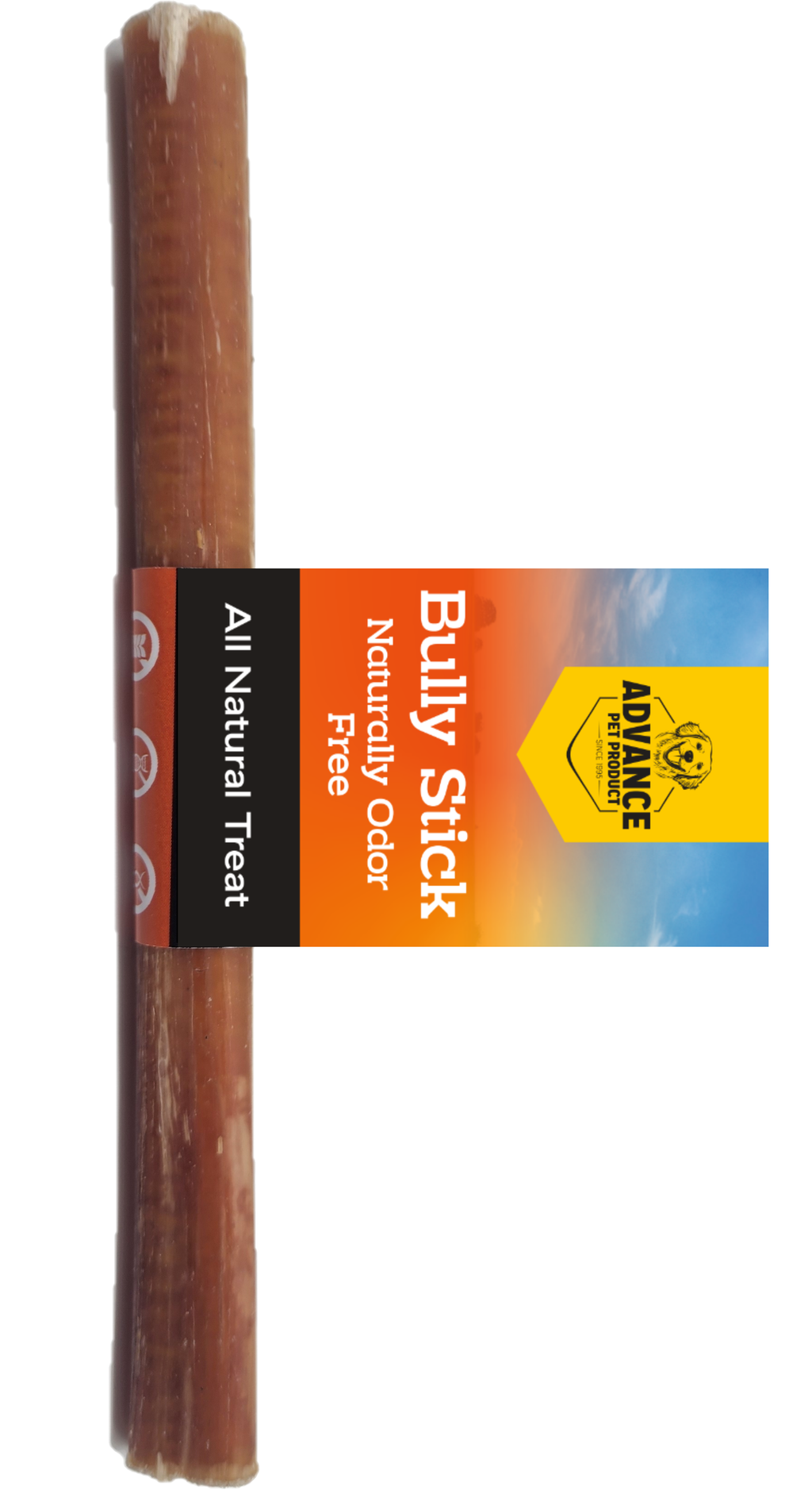 6” Bully Sticks for Dogs – All-Natural, Single Ingredient Chews – Grass-Fed Beef, Long Lasting & Rawhide-Free Treats