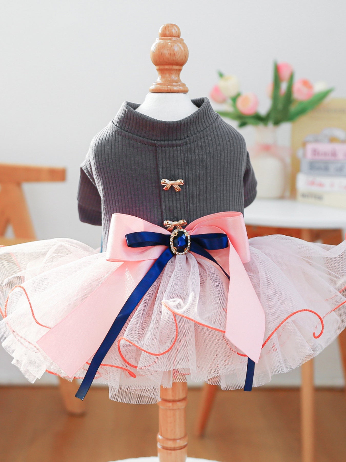 Bow Tutu Pet Dress