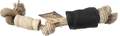 Natural Rope Toy with Water Buffalo Horn & Cheek Roll – 100% Free-Range, Grass-Fed, Protein-Rich Dog Chew Treat