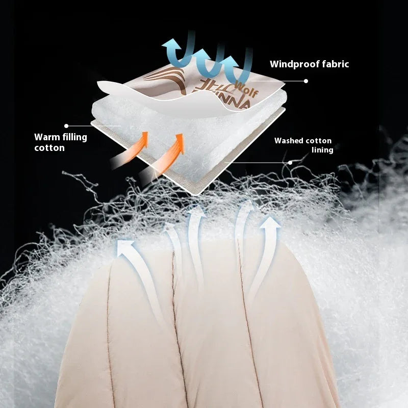 Warm Cold Protection Double Camping Sleeping Bag