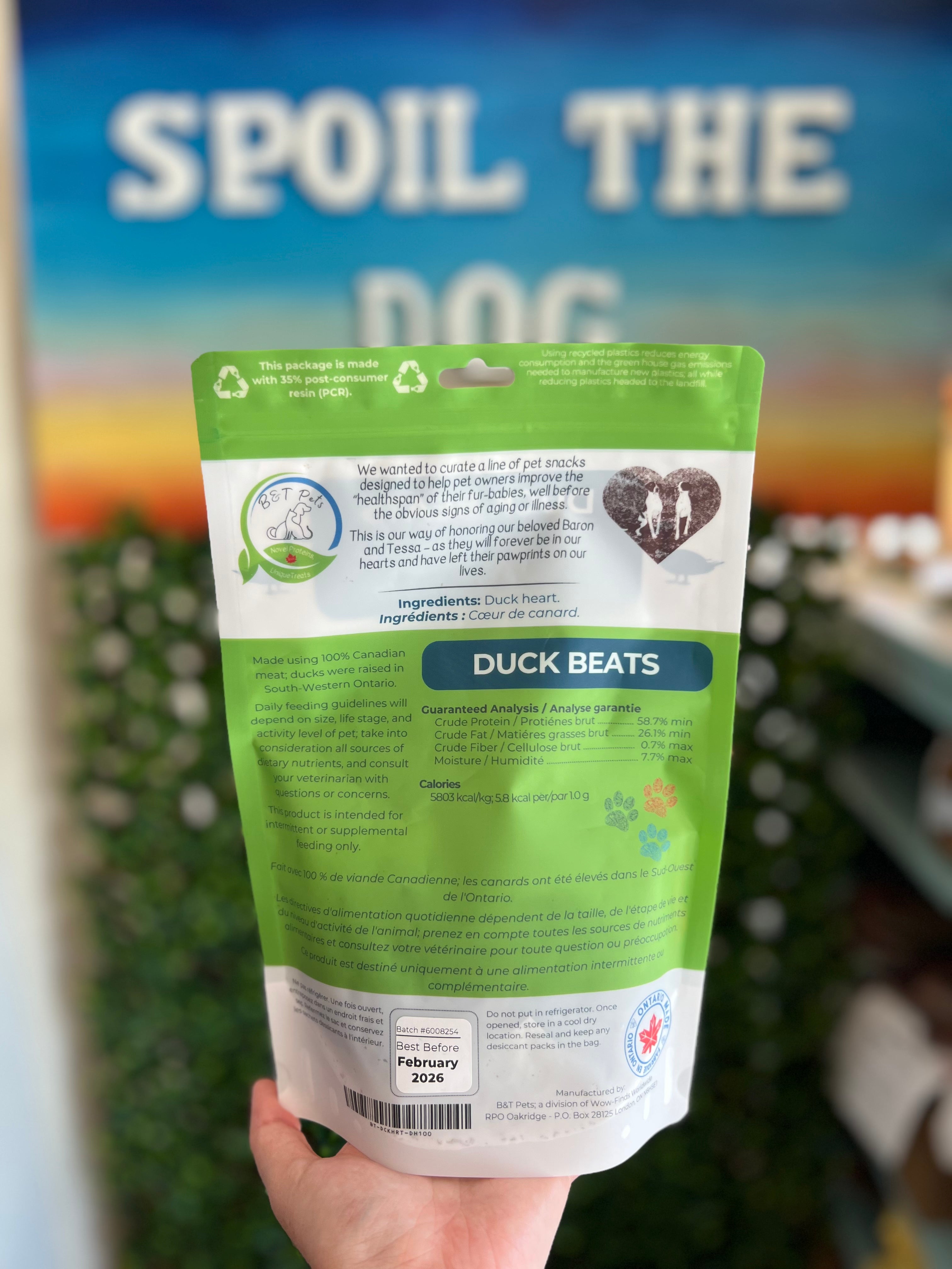 Duck Beats- B & T Pets