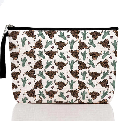 Country Chic Cosmetic Bag for Women