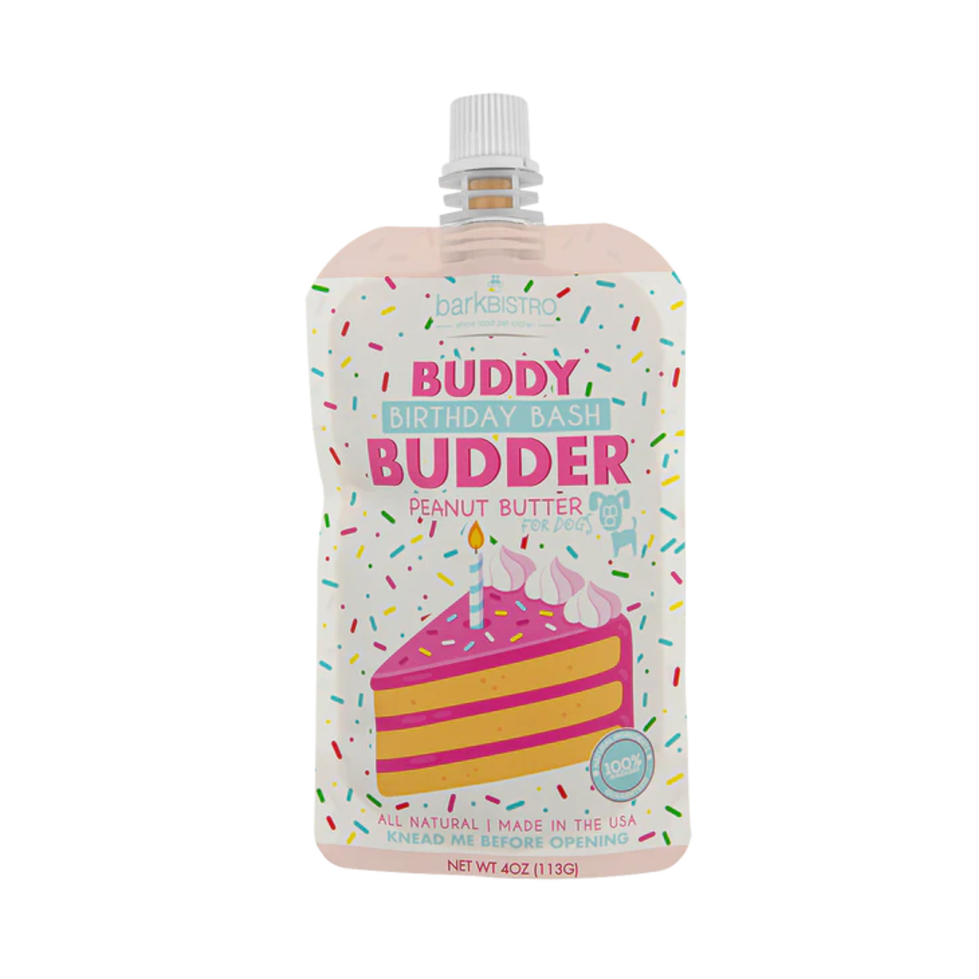 Bark Bistro Buddy Budder Squeeze Pouch for Dogs
