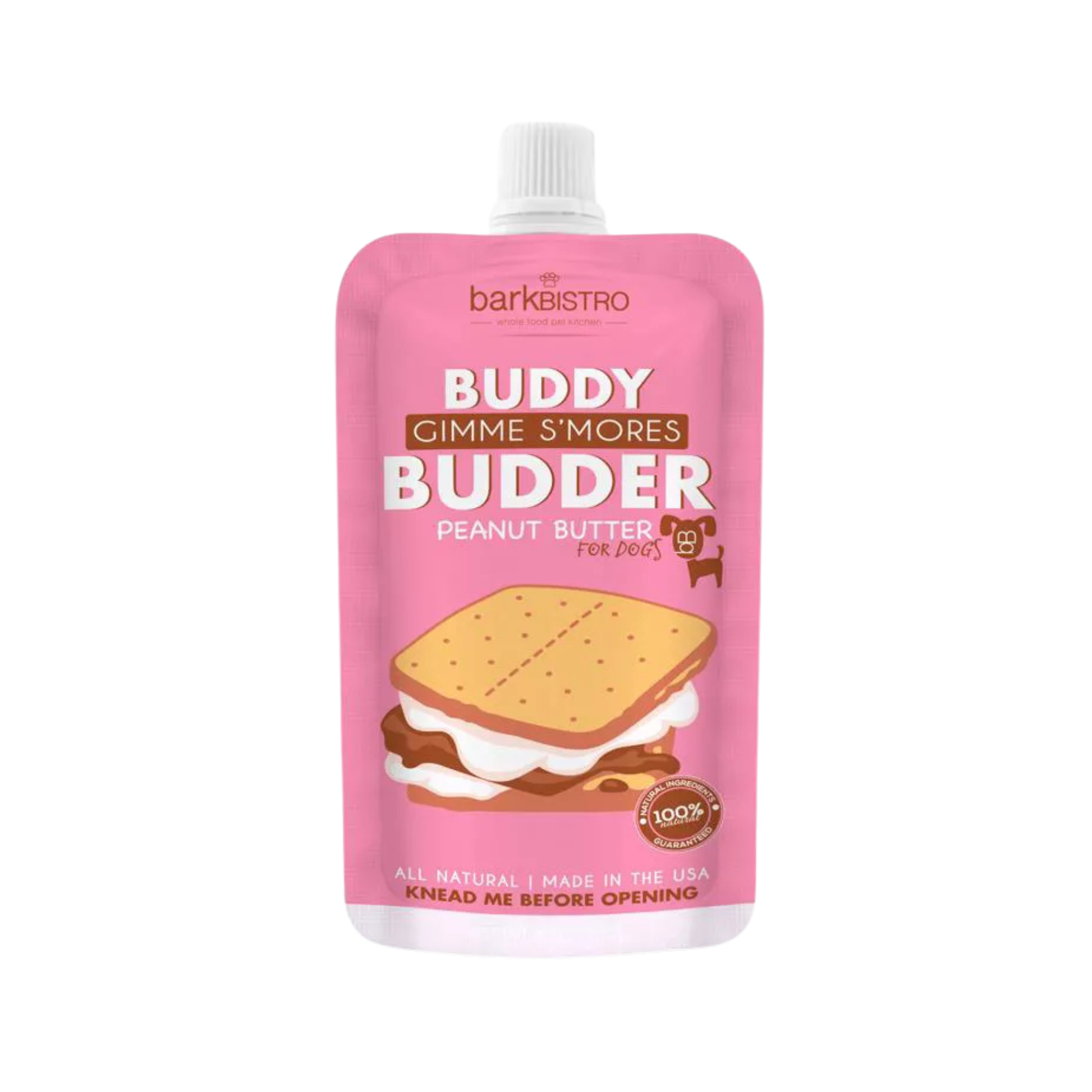Bark Bistro Buddy Budder Squeeze Pouch for Dogs