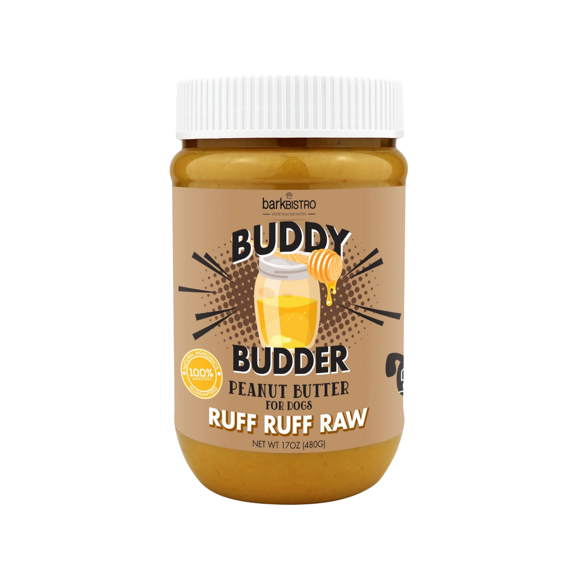Bark Bistro Buddy Budder Jar for Dogs