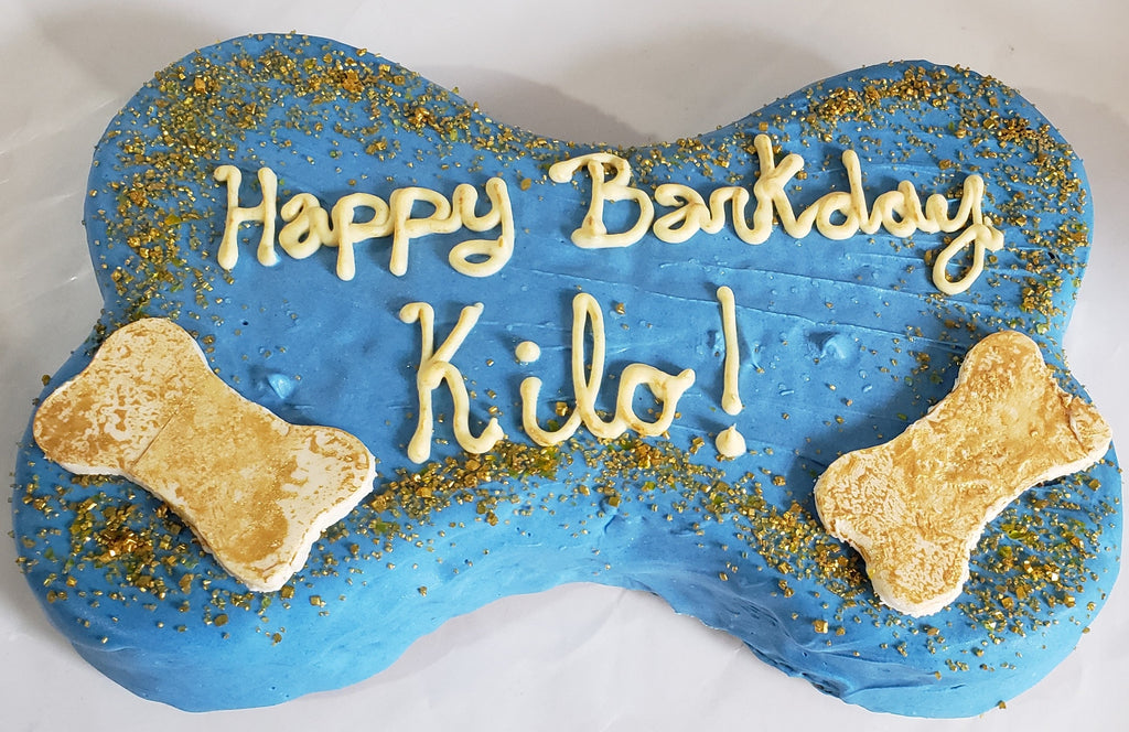 Dog Birthday Cake Bone Cake  (Please order 3-4 days in advance)