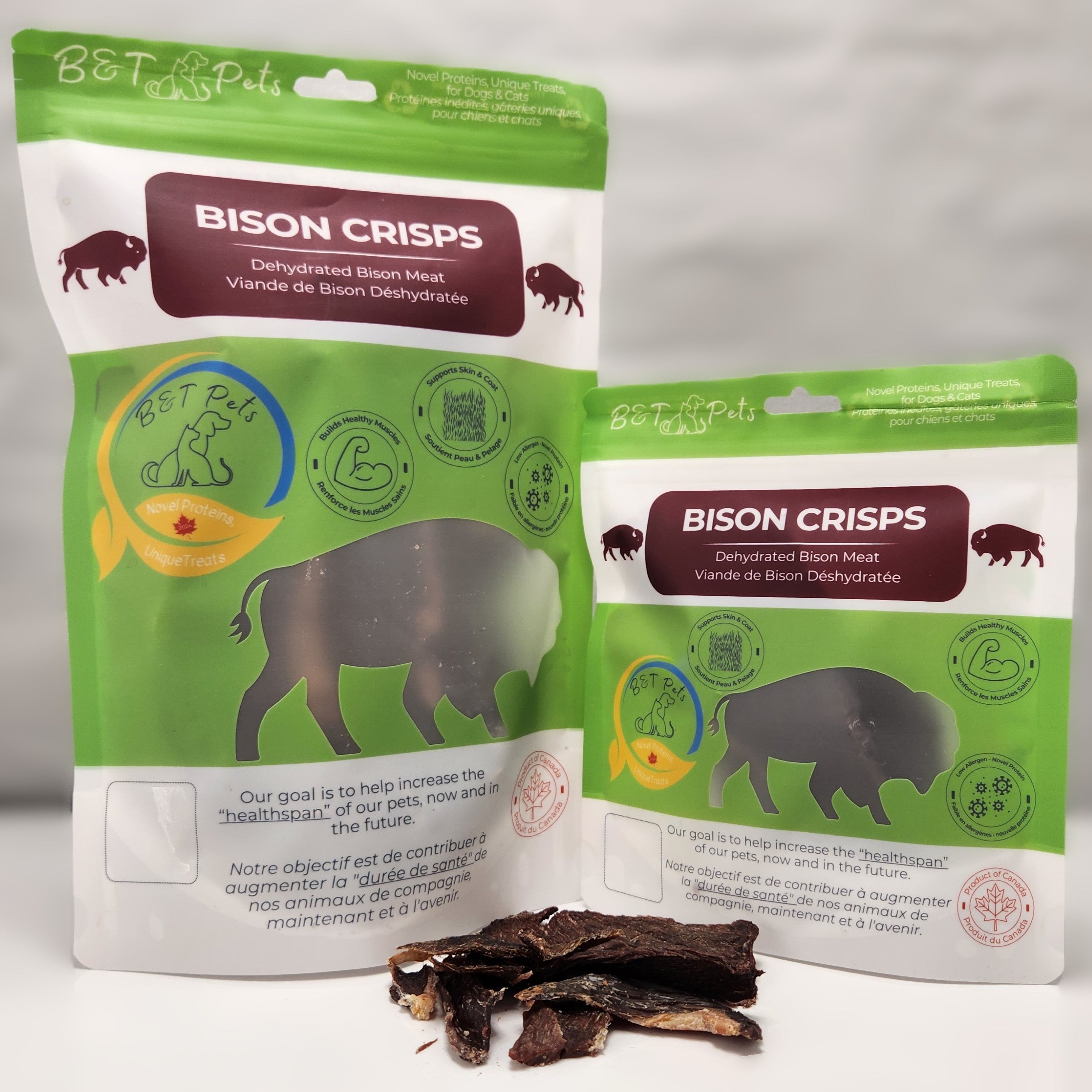 Bison Crisps - B & T Pets