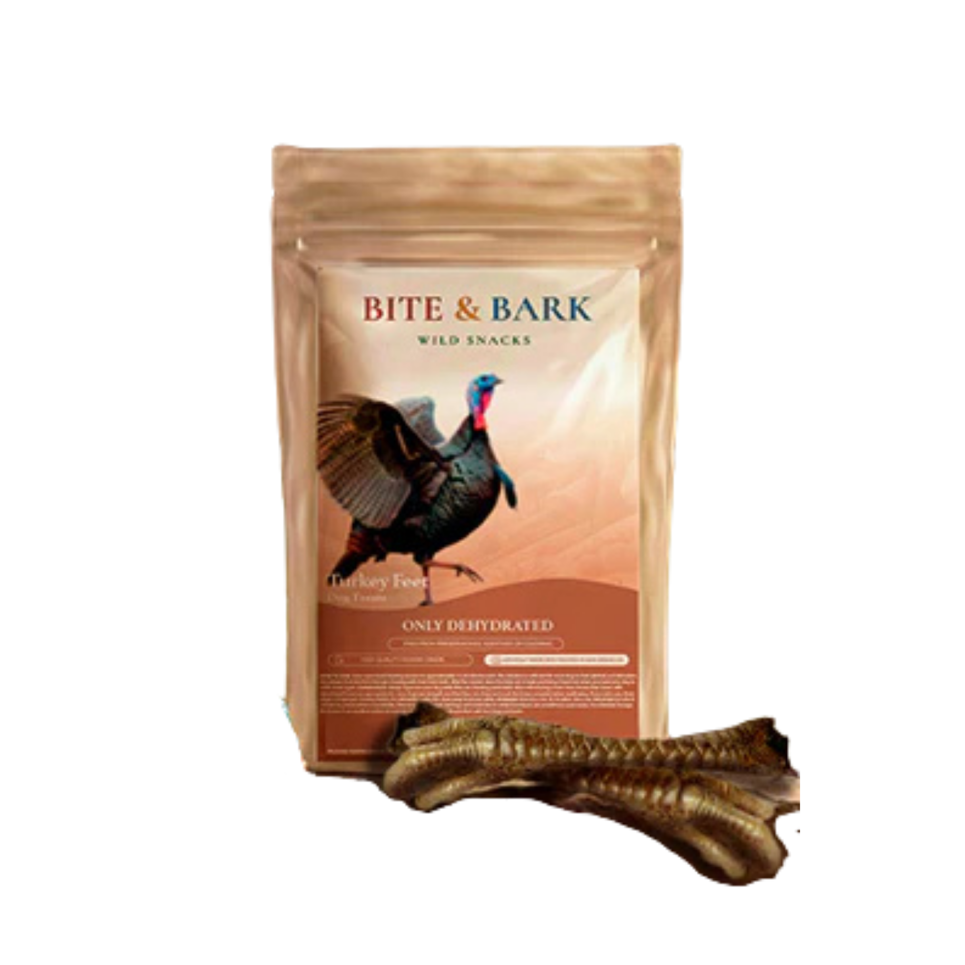 Bite & Bark Dehydrated Turkey Feet