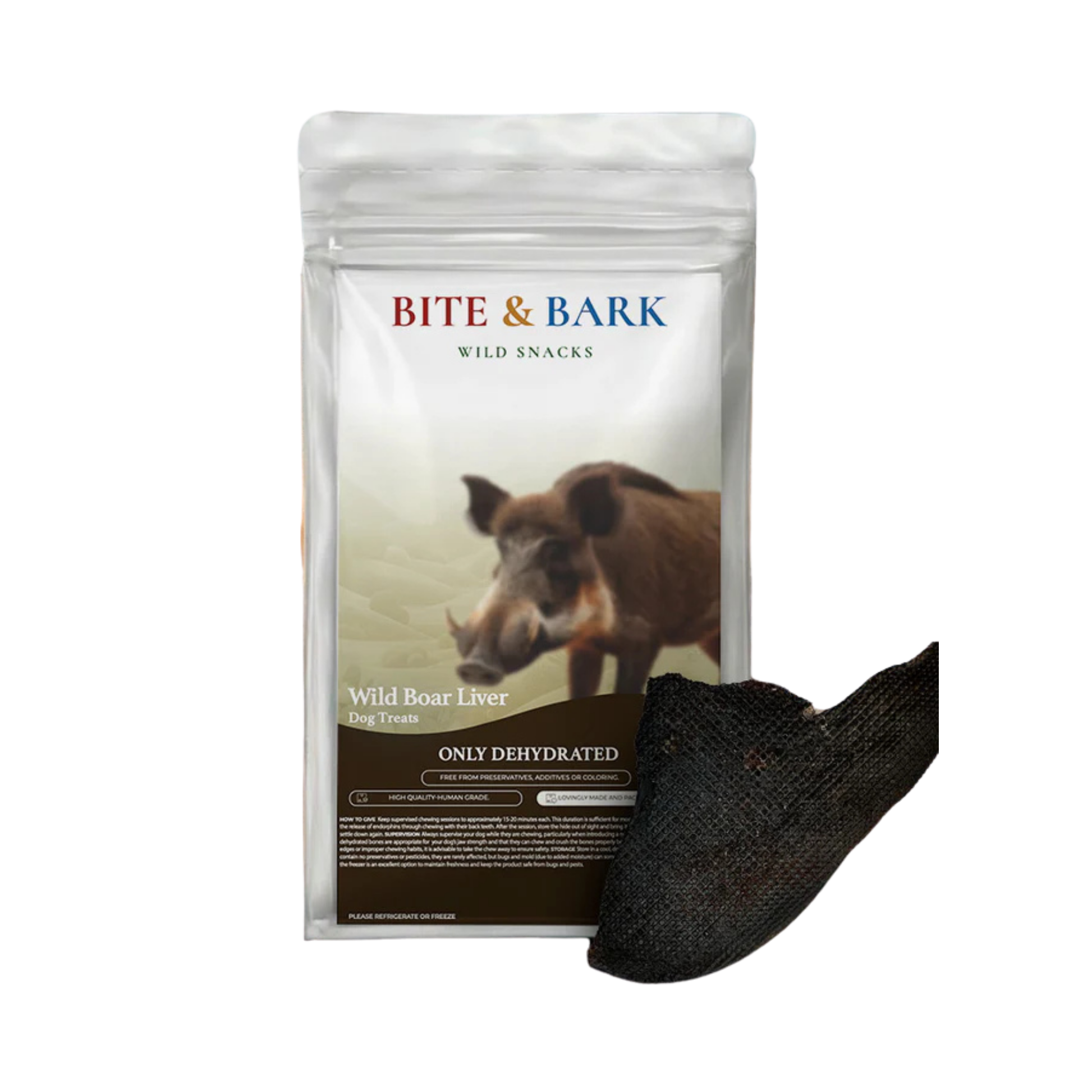 Bite & Bark Dehydrated Wild Boar Liver