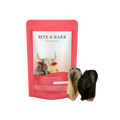 Bite & Bark Wild Snacks Cow Ears for Dogs & Cats