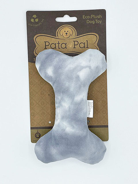 Bone-Shaped Dog Chew Toy Durable Cotton Canvas- Boney