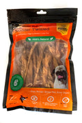 Buffalo Twisted Bladder Dog Chew – Natural, Long-Lasting Treat | High Protein | Single Ingredient | Rawhide Alternative for Dogs