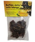 Mango Jerky Dog Treat – Natural Water Buffalo & Fruit – No Hormones, Antibiotics, Artificial Flavors or Colors