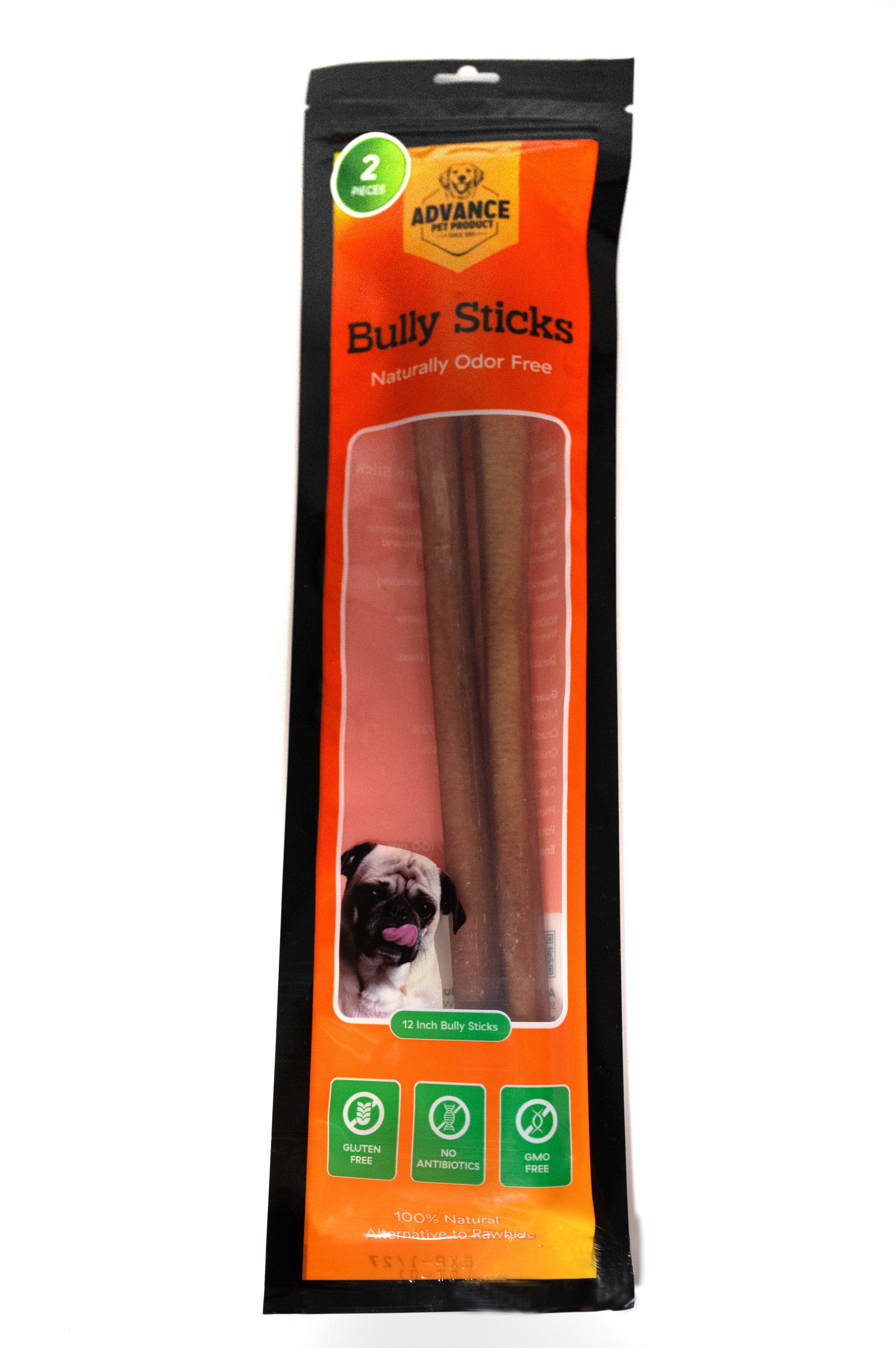 6” Bully Sticks for Dogs – All-Natural, Single Ingredient Chews – Grass-Fed Beef, Long Lasting & Rawhide-Free Treats