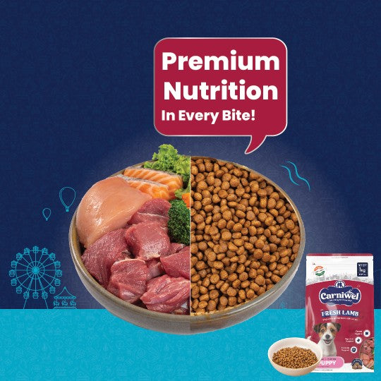 Carniwel with Fresh Lamb, Dry Dog Food for Small Breed, Puppy x 2