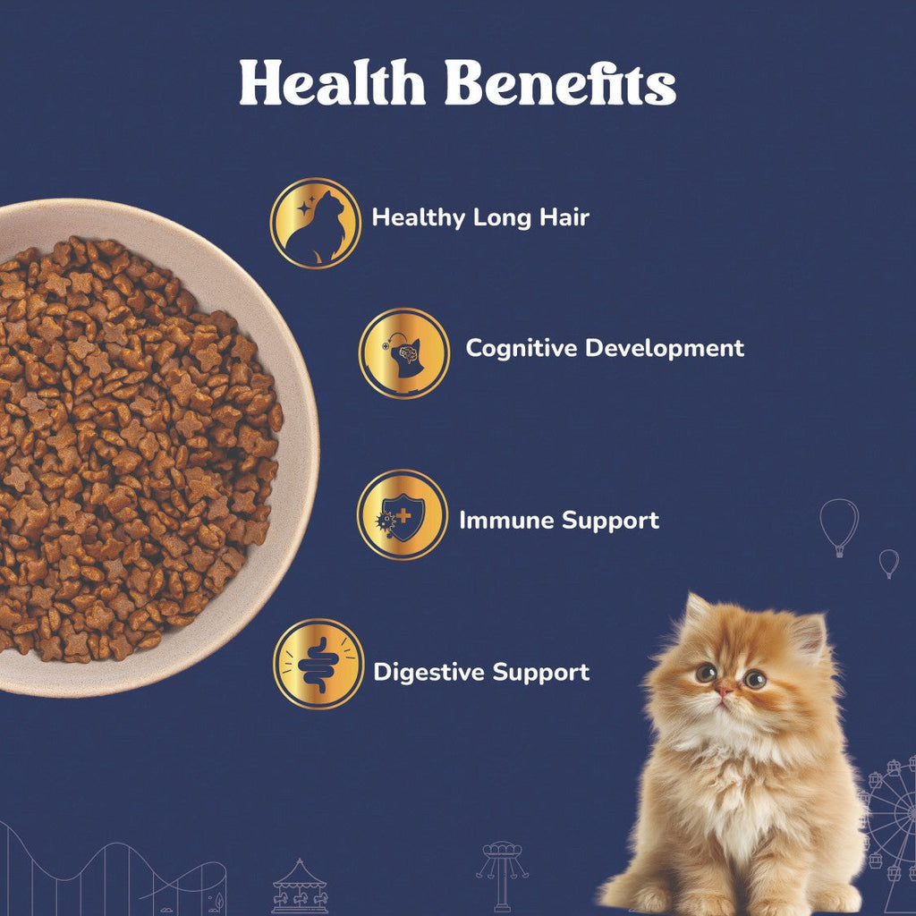 Carniwel Ocean Fish & Krill and Persian Kitten Food (Pack of 2)