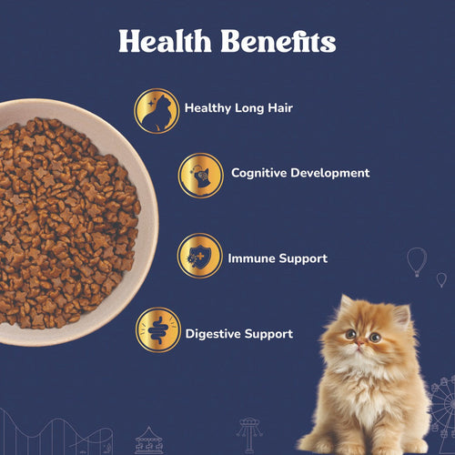 Carniwel Ocean Fish & Krill and Persian Kitten Food (Pack of 2)