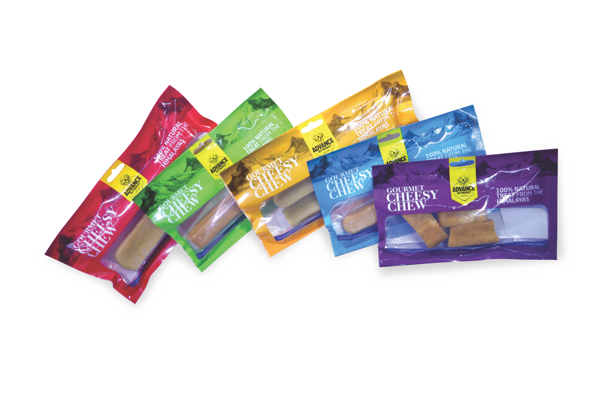 Gourmet Yak Cheese Dog Chews – Grass-Fed, Long Lasting, Natural, Eco-Friendly, Hard Chews for Aggressive Chewers, Odorless Treats