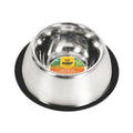 Cocker Spaniel Dog Bowl – 32oz Durable Stainless Steel Pet Dish | Anti-Skid, Dishwasher Safe, Colorful Stripes