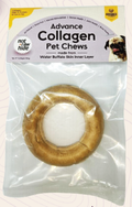 4" Collagen Ring Dog Chew | Grass-Fed Buffalo | Natural Dental Treat | Joint & Bone Support | Pet Chews