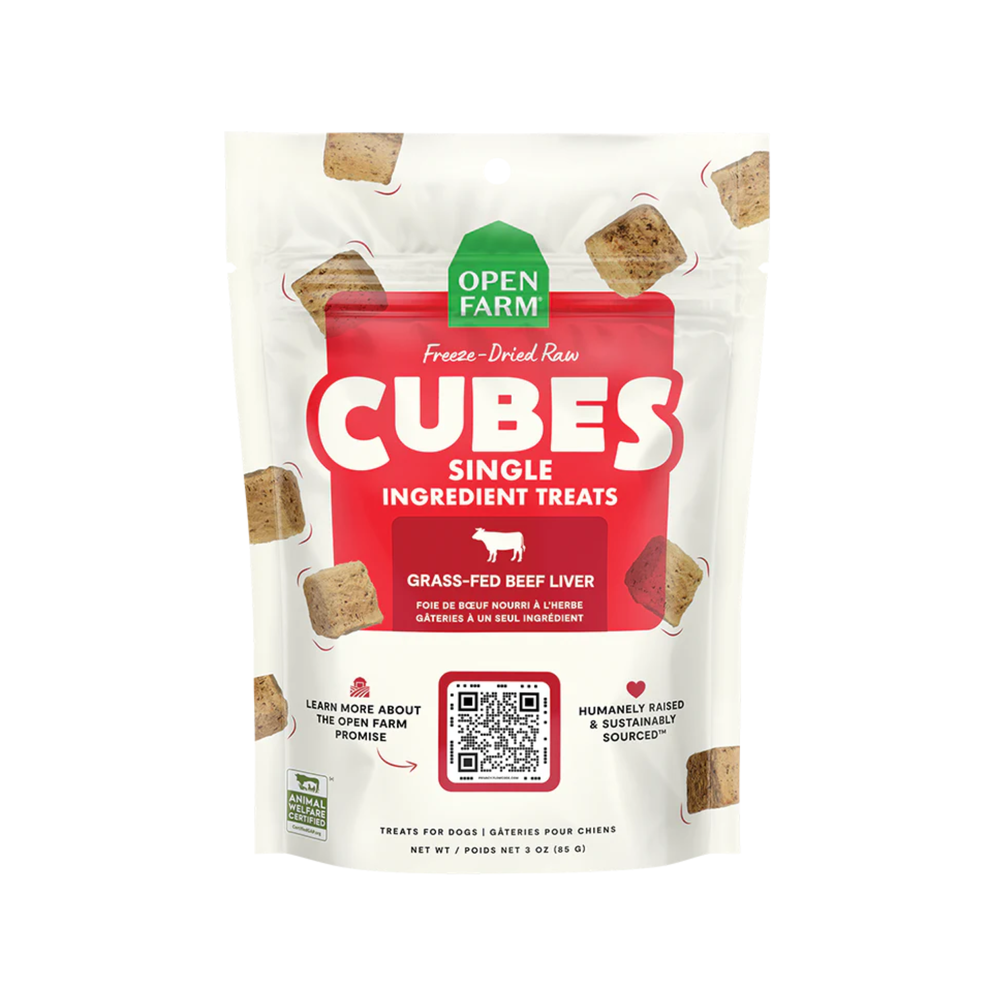 Open Farm Freeze Dried Raw Single Ingredient Treats
