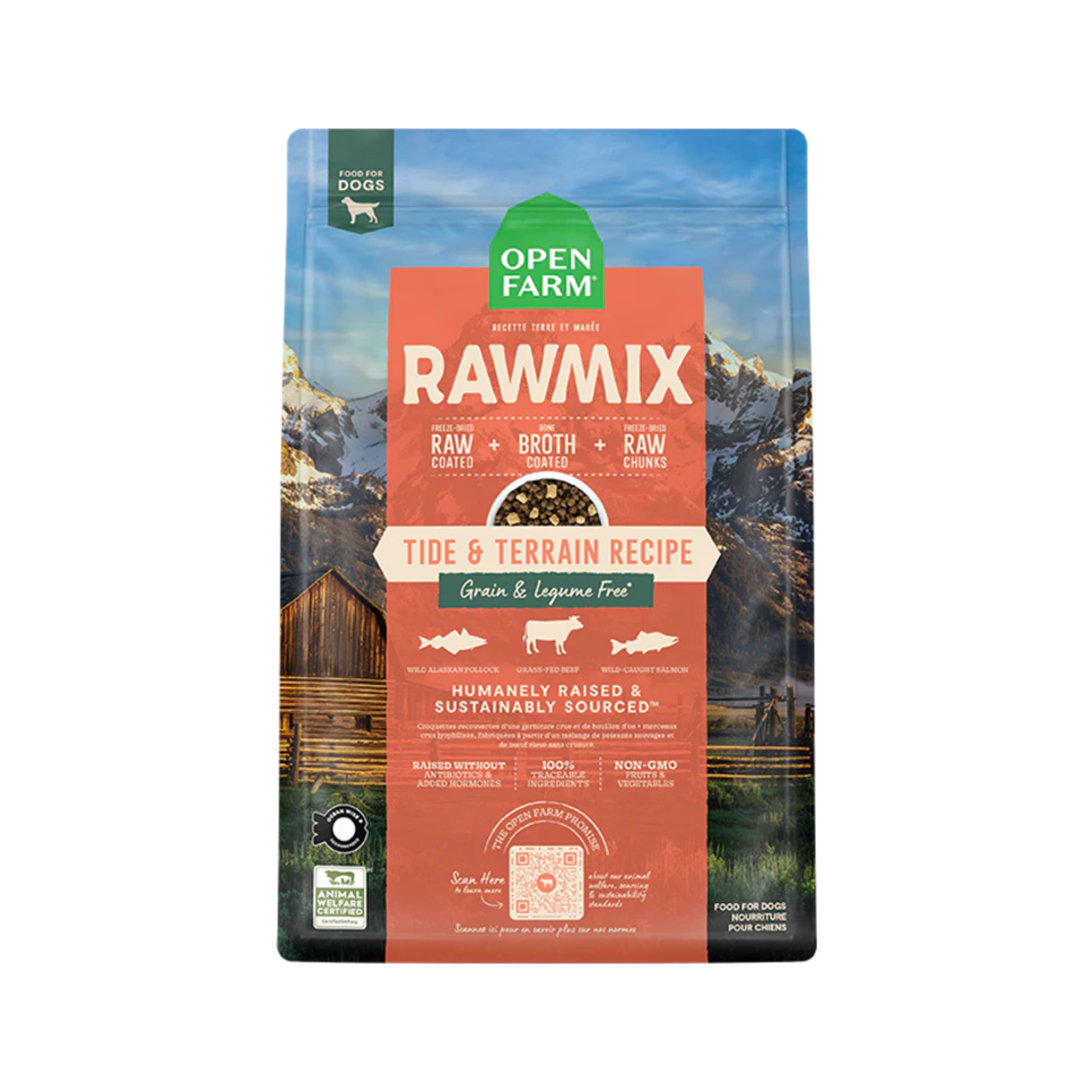 Open Farm Tide & Terrain Grain-Free Rawmix for Dogs