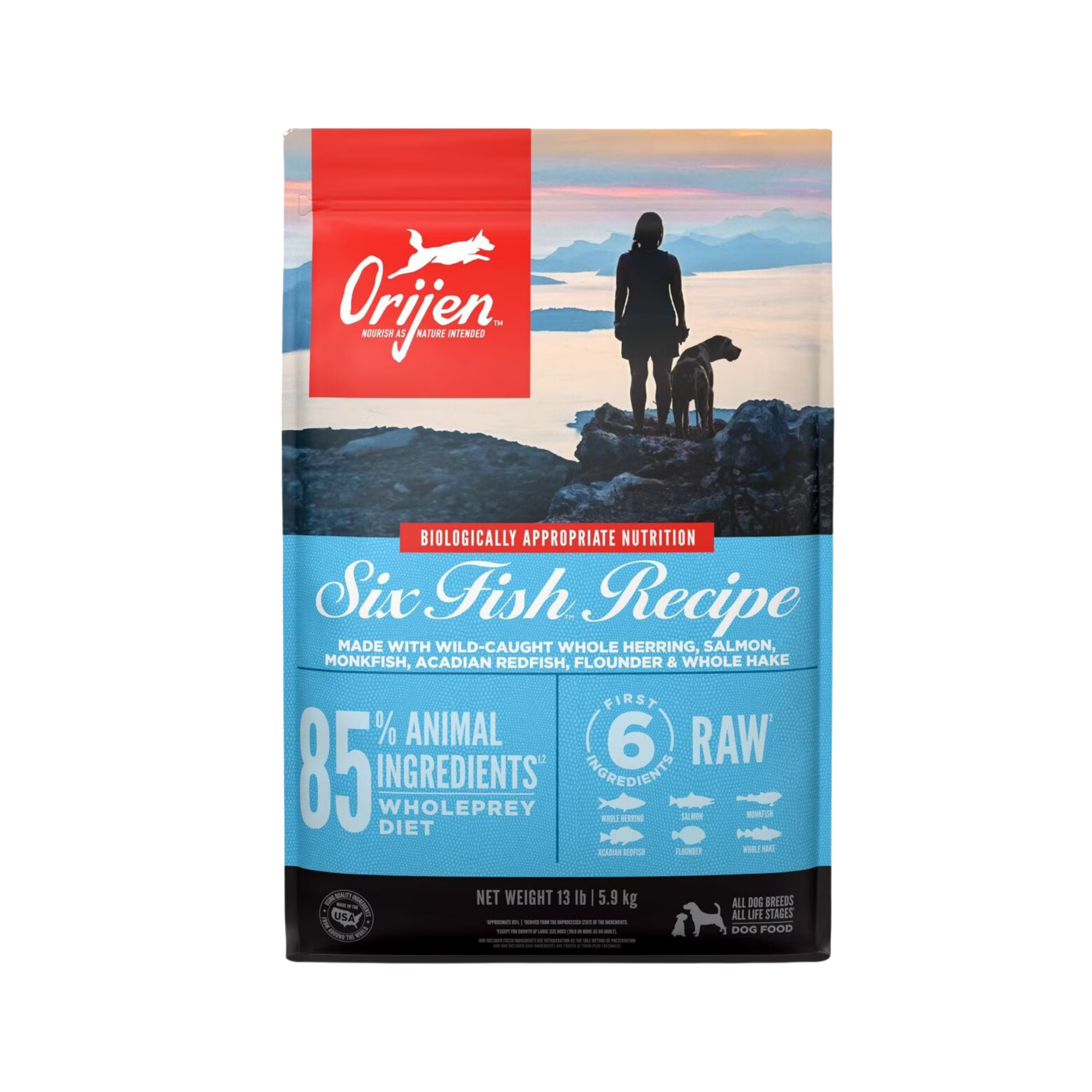 Orijen Six Fish Recipe Dry Dog Food