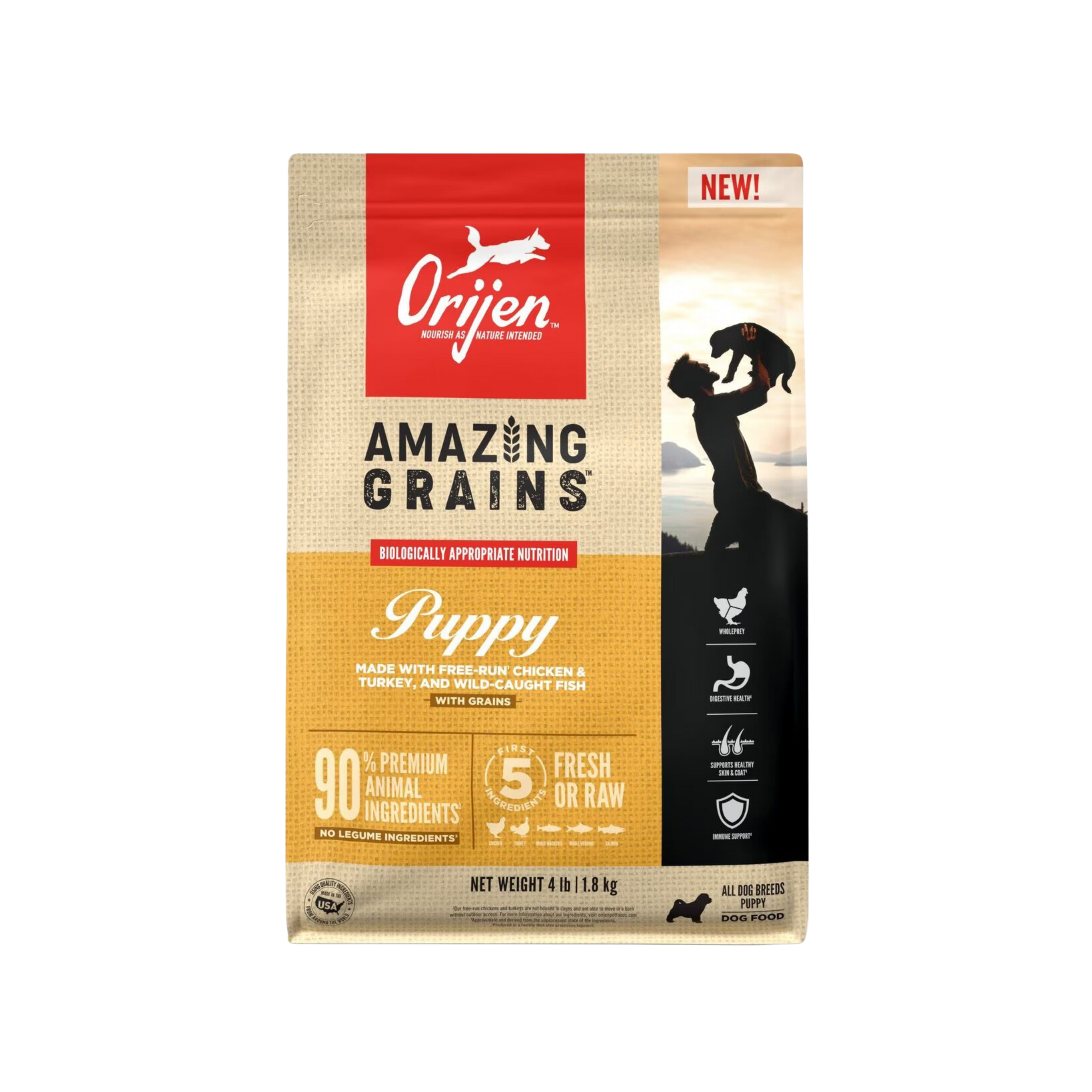Orijen Amazing Grains Puppy Food Dry Dog Food