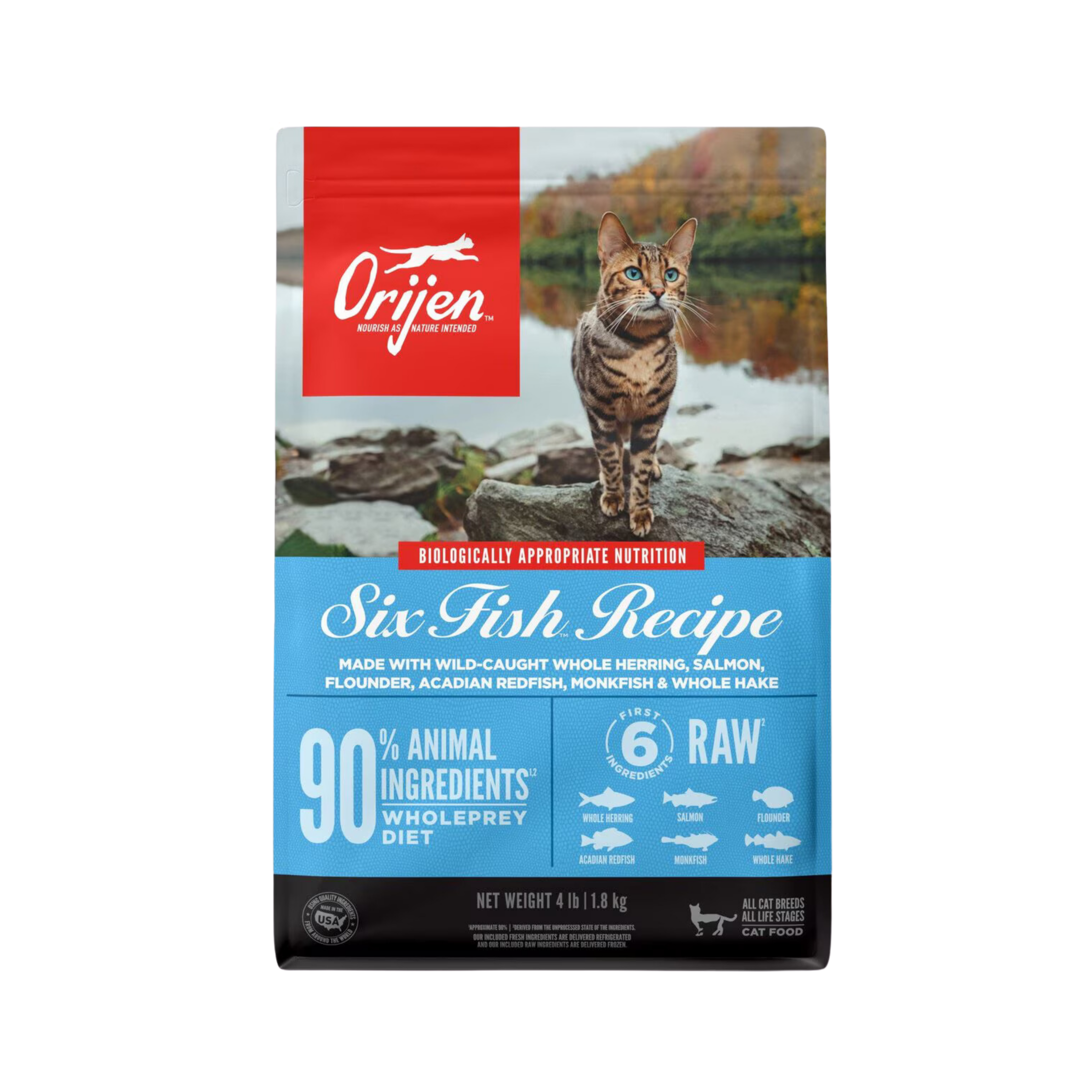Orijen Six Fish Dry Cat Food