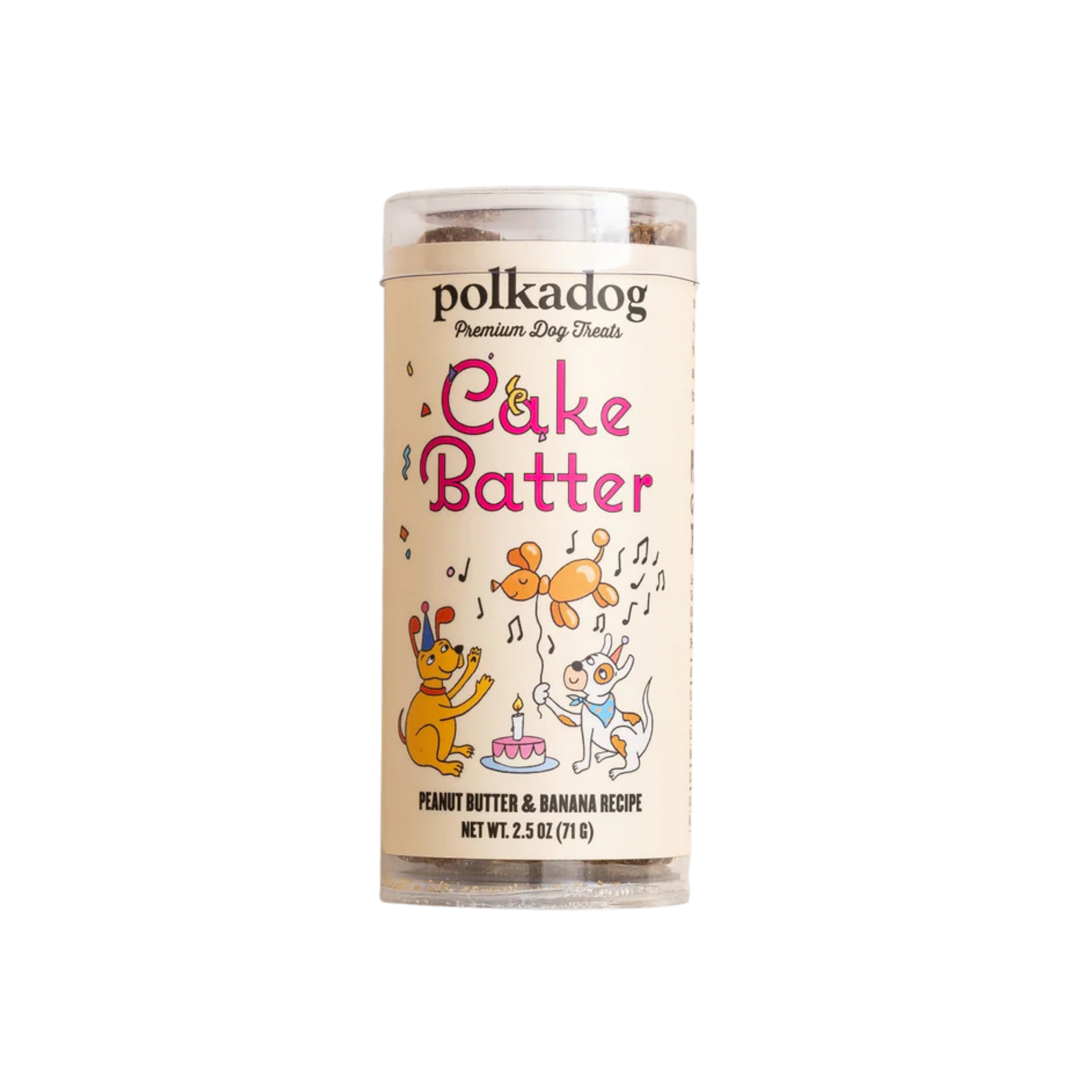 Polkadog Cake Batter Bites for Dogs