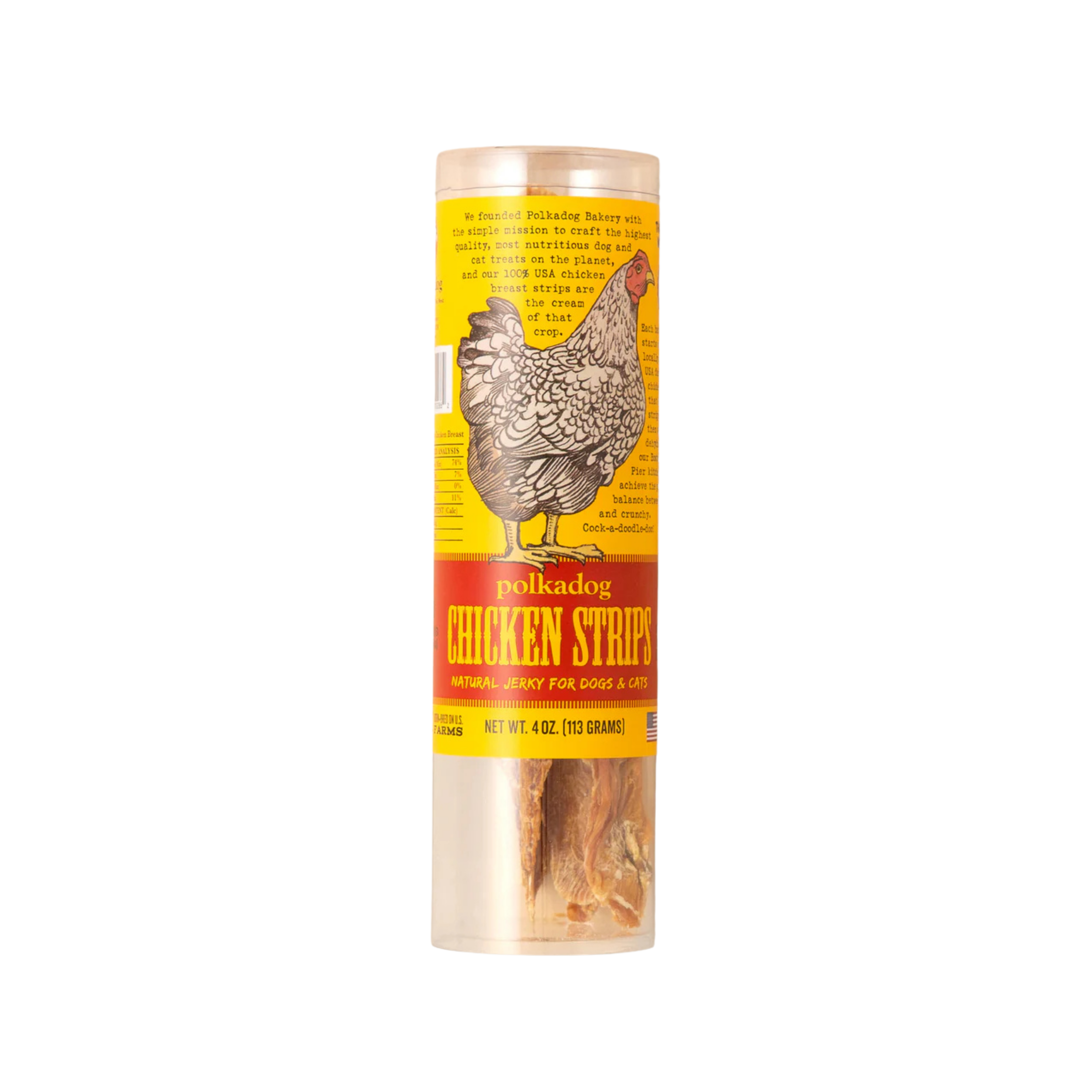 Polkadog Chicken Strips for Dogs & Cats