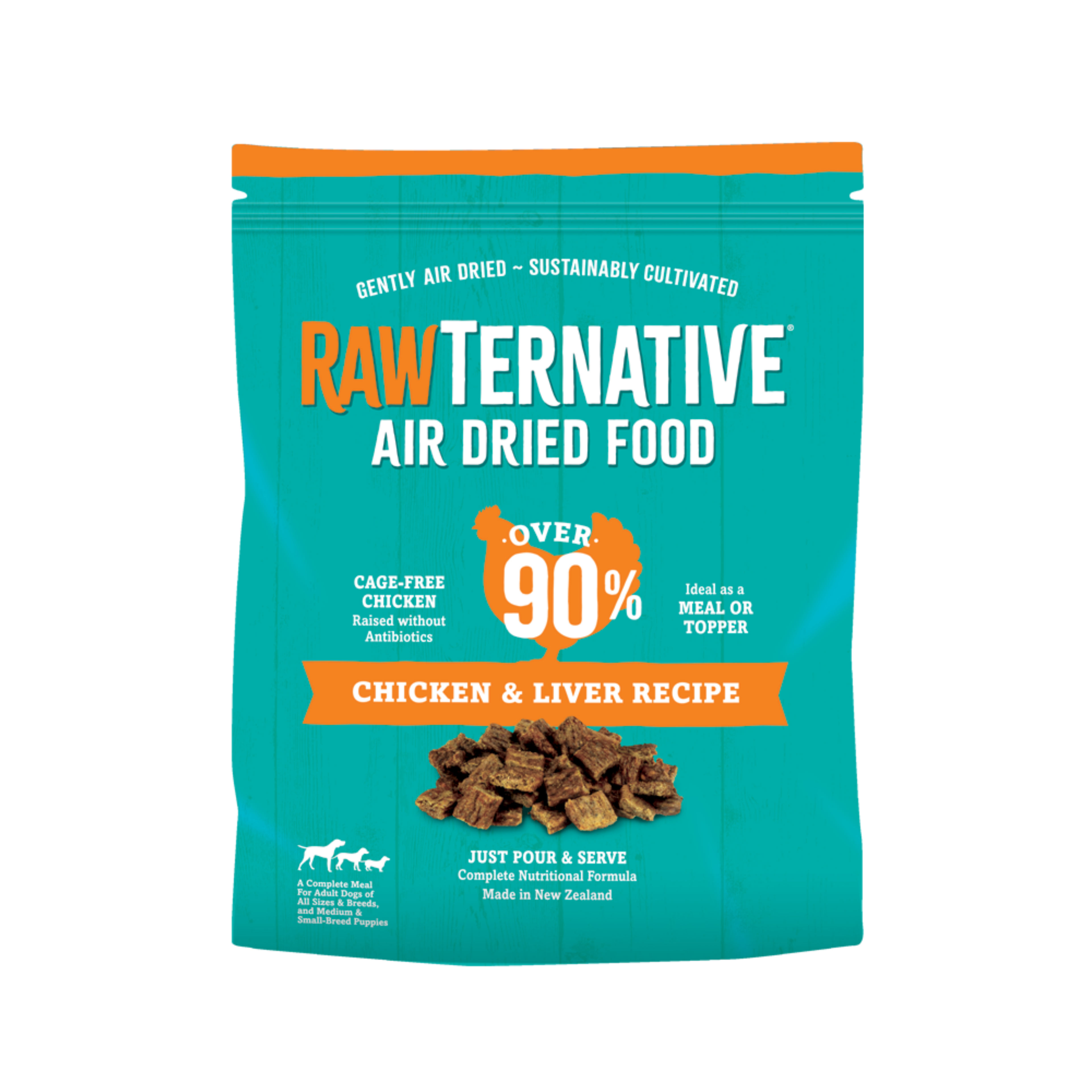 Rawternative Air-Dried Chicken & Liver Recipe for Dogs