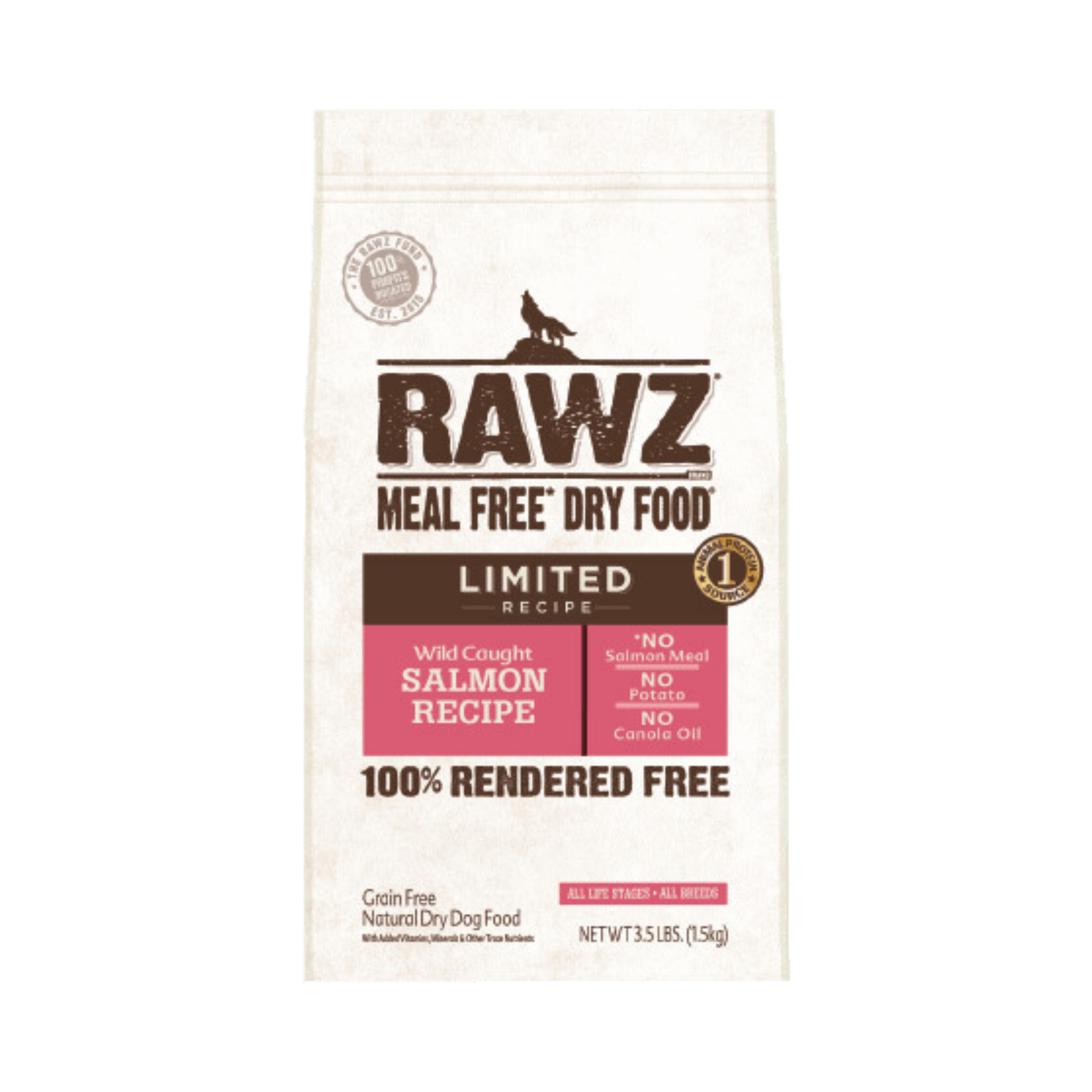 Rawz Limited Ingredient Wild Caught Salmon Dog Food Recipe