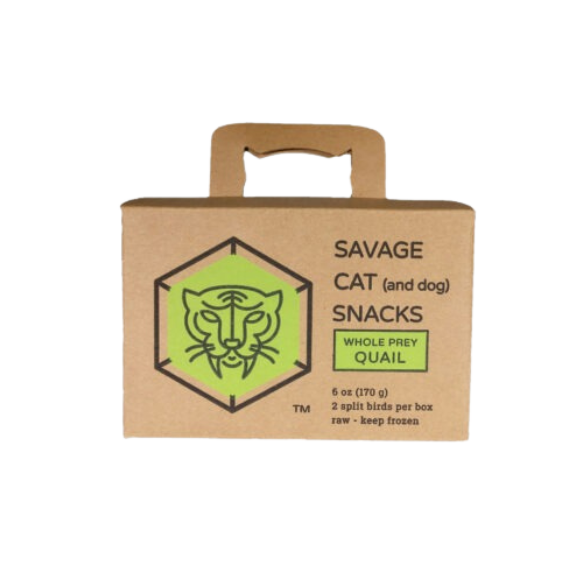 Savage Cat & Dog Whole Prey Quail