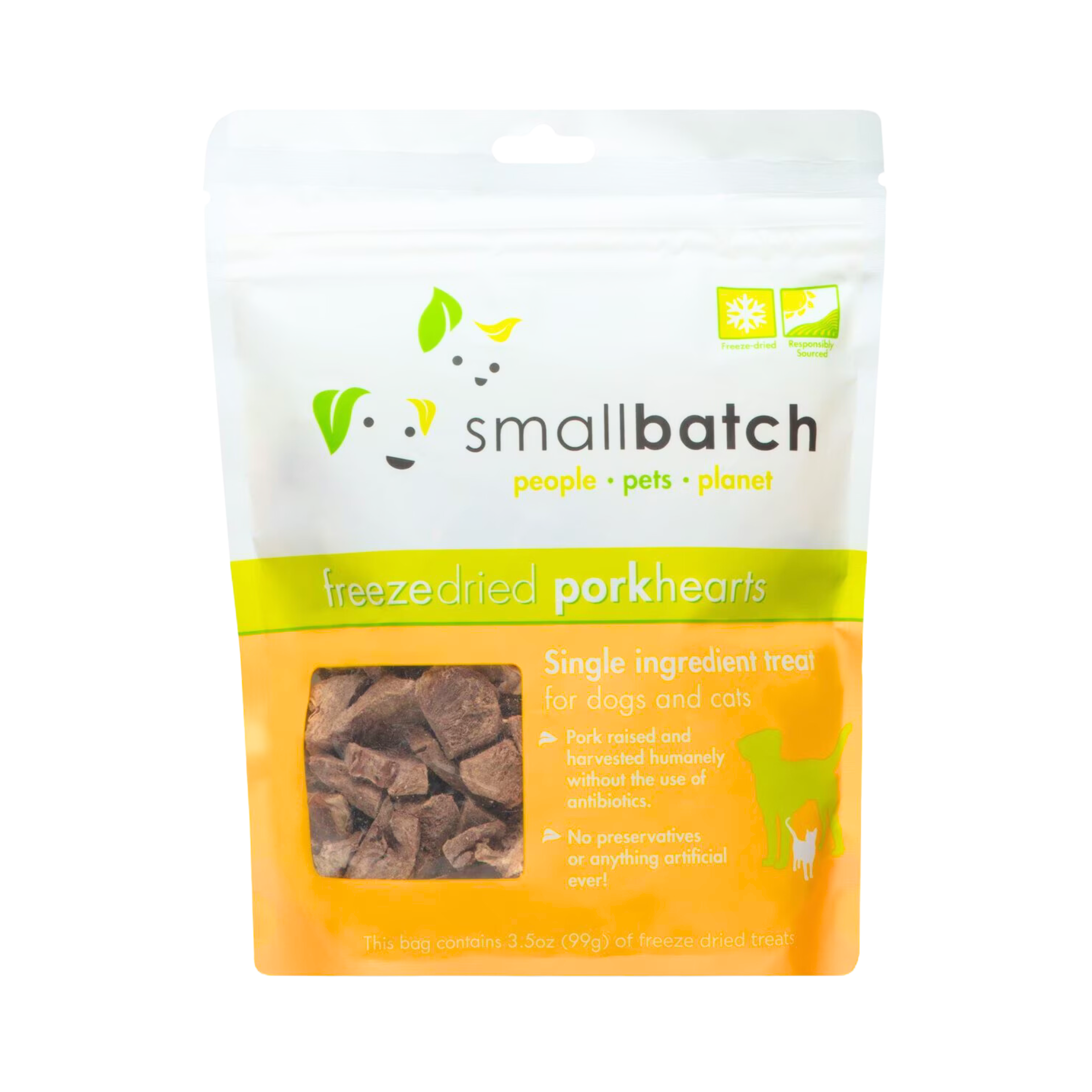 Smallbatch Freeze-Dried Pork Hearts