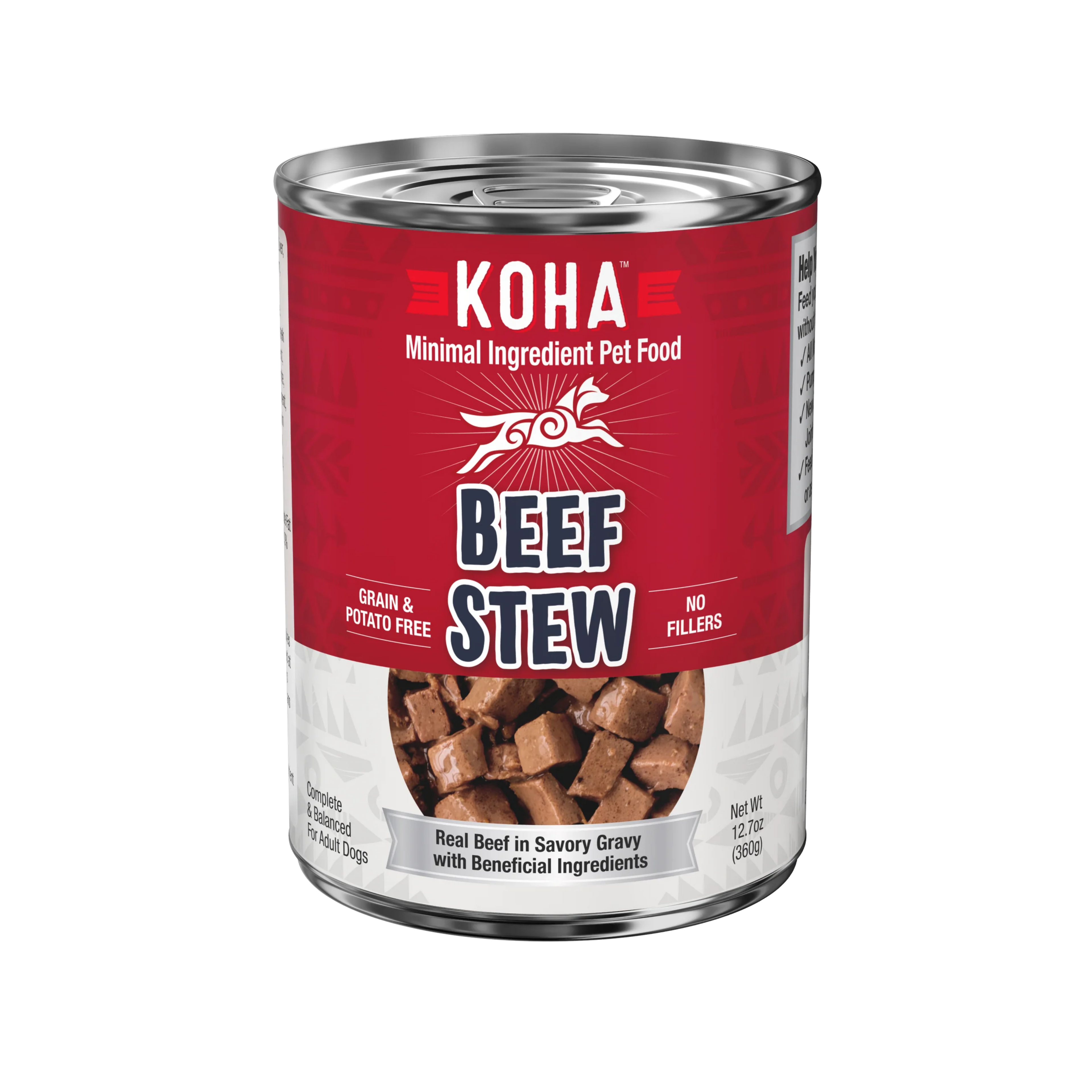Koha Minimal Ingredient Beef Stew for Dogs