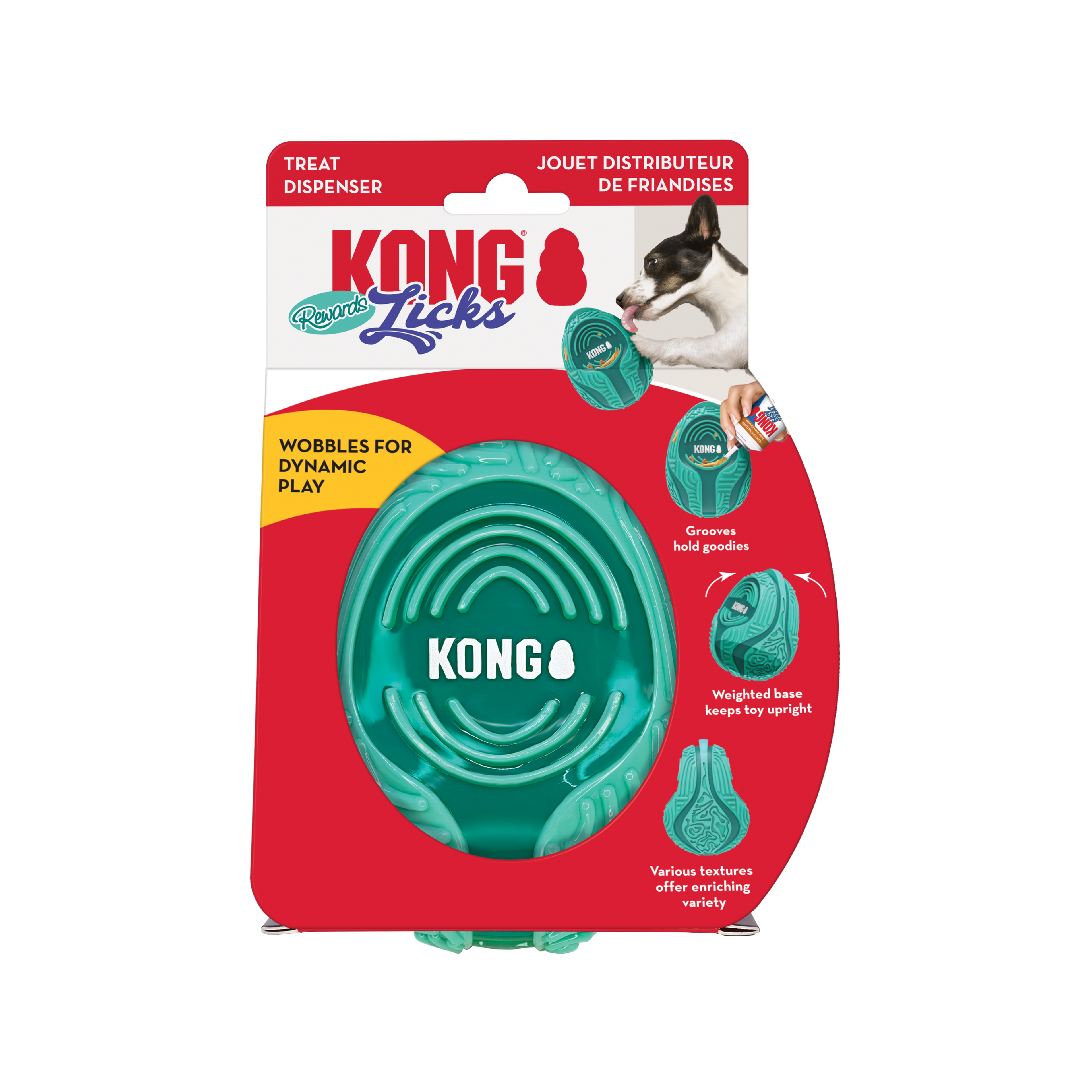 Kong Licks Rewards Treat Enrichment Toy